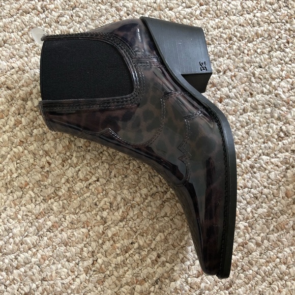 NEW Sam Edelman Winona Western Waterproof Rain Booties - Picture 6 of 16